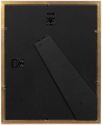 Gold 8x10 Picture Frame set of 4, Display 8x10 without Mat Wall Gallery Photo Frames