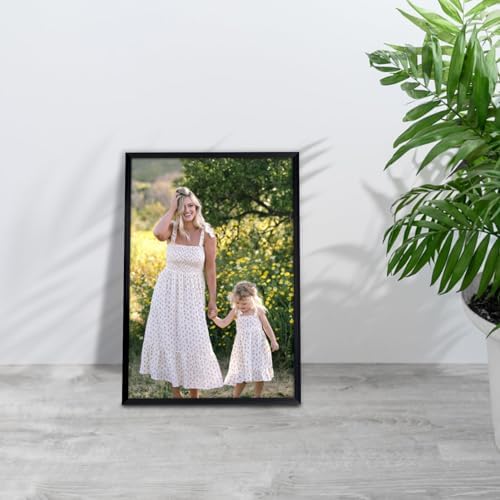 Giftgarden 12x18 Picture Frames Black Poster Frame Set for 12 x 18 Photograph, Wall Mounting, Set of 7