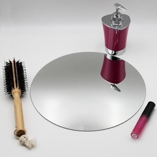 EVIDECO French Home Goods Big Decorative Wall Self Adhesive Shaped Mirrors - Set of 4