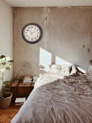 Westclox 20 inch Traditional Wall Clock Battery-Operated Clock for Living Room, Bedroom, Office | Ideal Housewarming Gift
