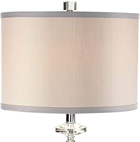 Aline 27" Tall Table Lamps Set of 2 Crystal Geometric Modern