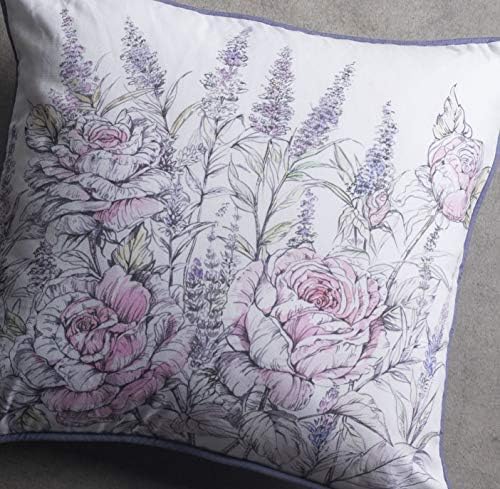 Cotton Throw Pillow Cover 20x20 Inch Decorative Single Pack