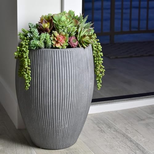 SEEKO Succulents Plants Artificial Unpotted – 14 Pack Fake Plants Set
