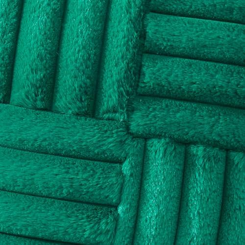 All Smiles Dark Green Lumber Decorative Throw Pillow Covers 12x20 Set of 2