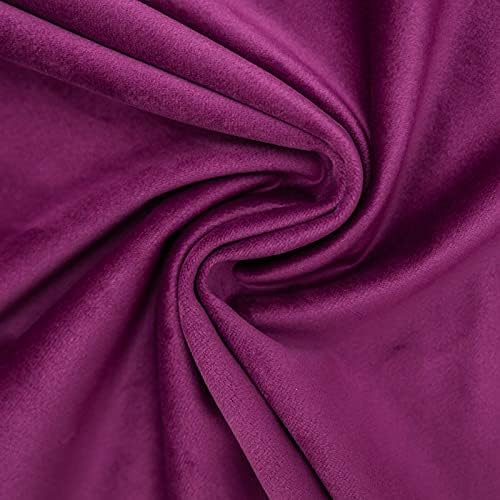 Purple Couch Velvet Throw Pillow Covers 22x22 inch Set of 2 with Zipper Decorative Luxury Soft Solid Rectangle Cushion Covers Case for Sofa Bed Living Room Car