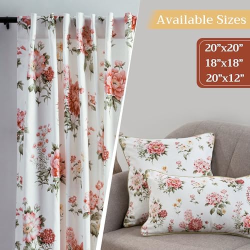 Maison d' Hermine Throw Pillow Covers 100% Cotton (12" x 20" - Pack of 1)
