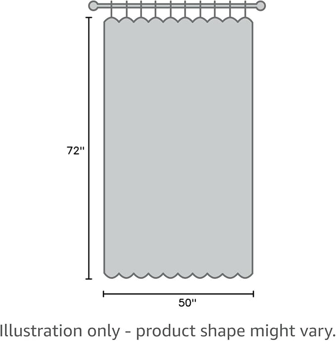 jinchan Lined Linen Curtains Privacy Back Tab 50x72 Inch 2 Panels Set White | Light Filtering Curtains with White Privacy Liner, Cottage Core Farmhouse Curtains for Living Room, Rod Pocket 72 Inch Length