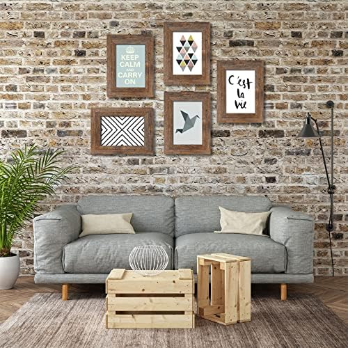 4x6 Wooden Picture Frames with Real Tempered Glass
