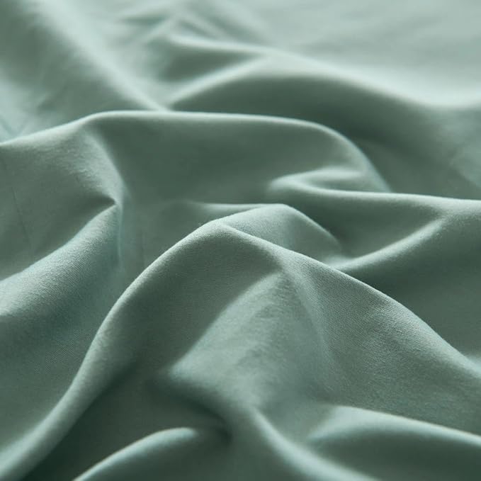 Bed Skirt Queen Size Ruffled Bed Skirt, 16'' Queen Dust Ruffle Bed Skirts | With Split Corners, Dust Ruffle with Platform, Microfiber, Breathable, Soft, Easy Fit, Sage Green