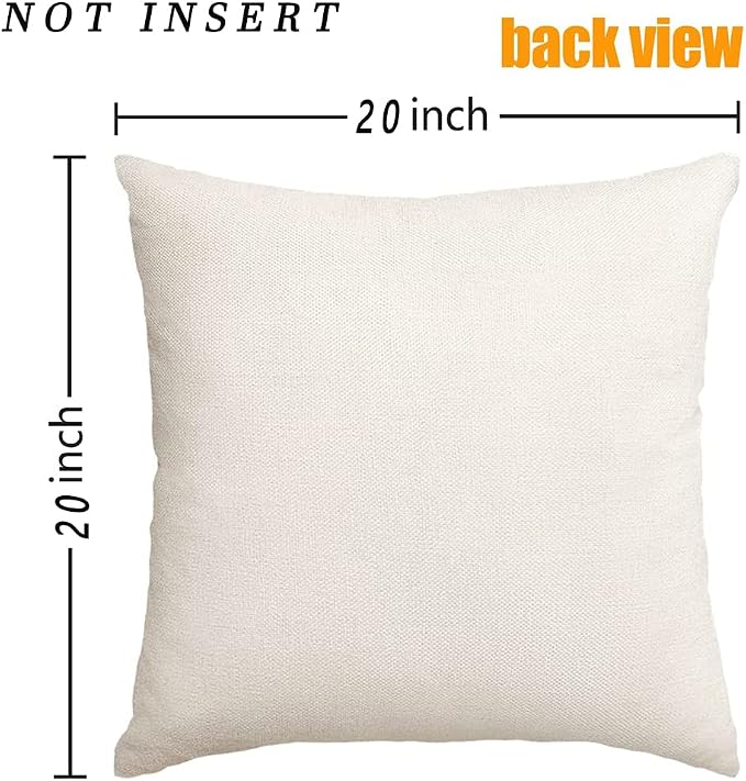 RABUSOFA Outdoor Pillow Covers 20x20 Inch,Outdoor Bird Lumbar Throw Pillow Cases Small Decorative Pillows for Couch Patio Furniture Polyester Linen Teal Blue Waterproof