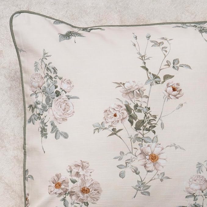Maison d' Hermine Throw Pillow Covers 100% Cotton (20" x 20" - Pack of 1)