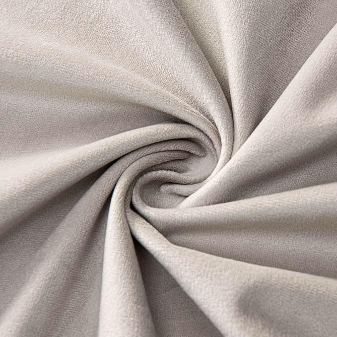 Cashmere Decorative Lumbar Velvet Throw Pillow Covers 12x20 inch Set of 2 with Zipper Luxury Soft Solid Rectangle Cushion Covers Case for Sofa Couch Bed Living Room