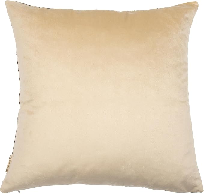 Christmas Tree Pillow Covers 18x18 Inch Gold Embroidered Tree Throw Pillows for Holiday Decorations - Cushions for Couch, Sofa, Bed, Living Room, Bedroom