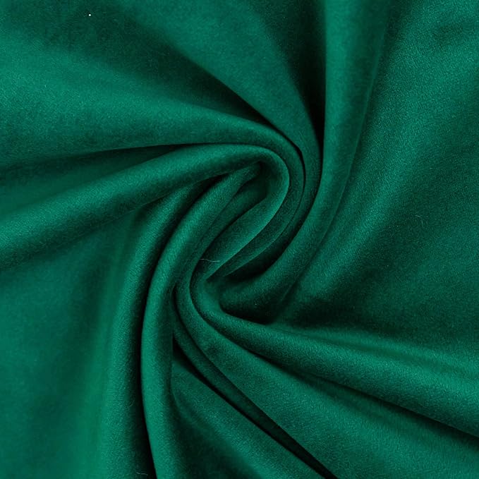 Dark Green Decorative Lumbar Velvet Throw Pillow Covers 16x24 inch Set of 2 with Zipper Luxury Soft Solid Rectangle Cushion Covers Case for Sofa Couch Bed Living Room