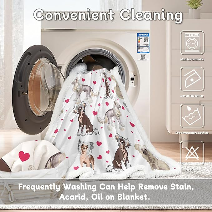 BlessLiving Red Hearts Dog Cat Print Blanket Twin Plush | Kids; BlessLiving Red Hearts Dog Cat Print; Plush; Blanket; Cute; Puppy; for; Adults; 3D; Animal; Gift; Pet; Lovers