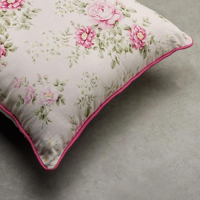 Maison d' Hermine Throw Pillow Covers 100% Cotton (18" x 18" - Pack of 1)
