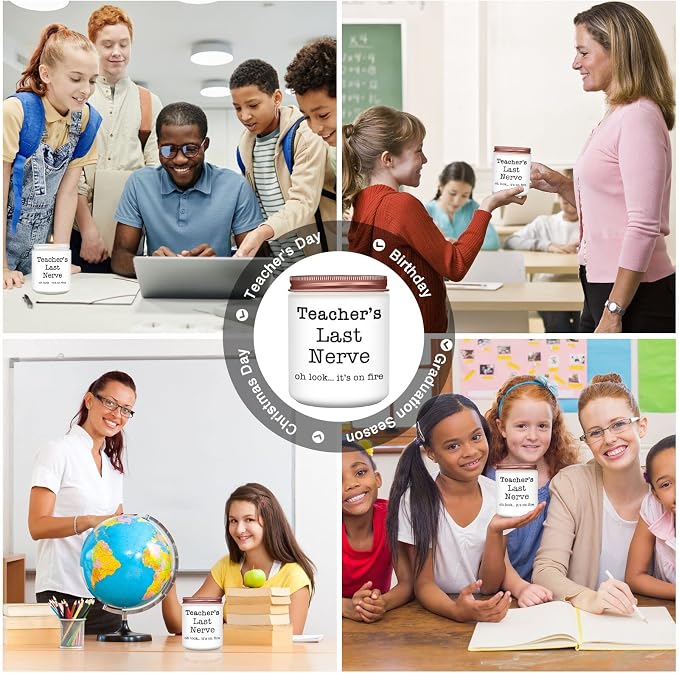 Homsolver Teacher Appreciation Gifts for Women, Christmas Birthday Valentines Retirement Thanksgiving Teachers' Day Graduation Season