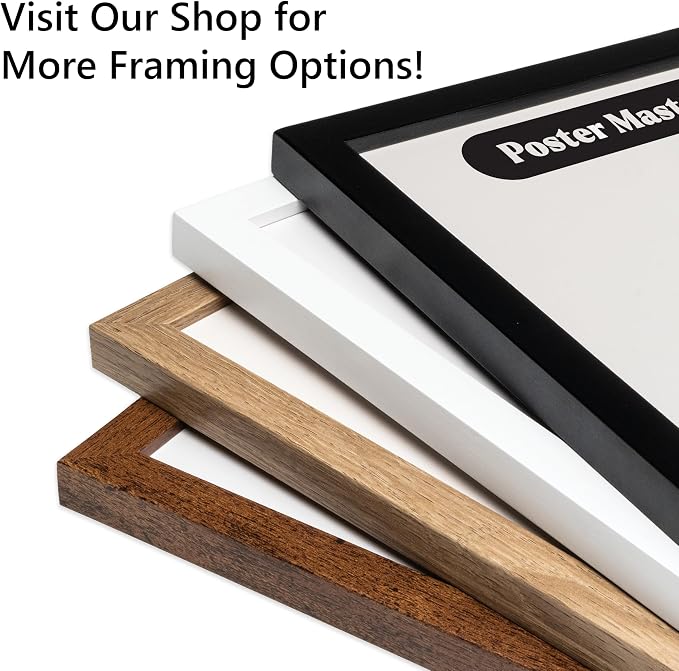 Poster Master William Morris Poster - Strawberry Thief Print - Bird Art - Botanical Design - Flower Art - Exhibition Display - Animal Illustration - Floral Design - Office or Bedroom Wall Decor - 8x10 Beige Framed