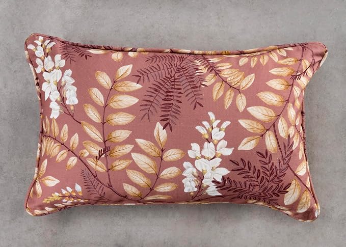 Maison d' Hermine Throw Pillow Covers 100% Cotton (12" x 20" - Pack of 1)
