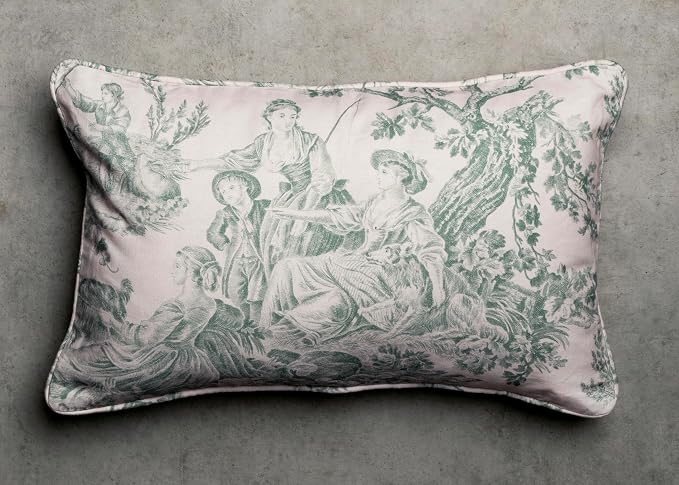 Maison d' Hermine Throw Pillow Covers 100% Cotton (12" x 20" - Pack of 1)
