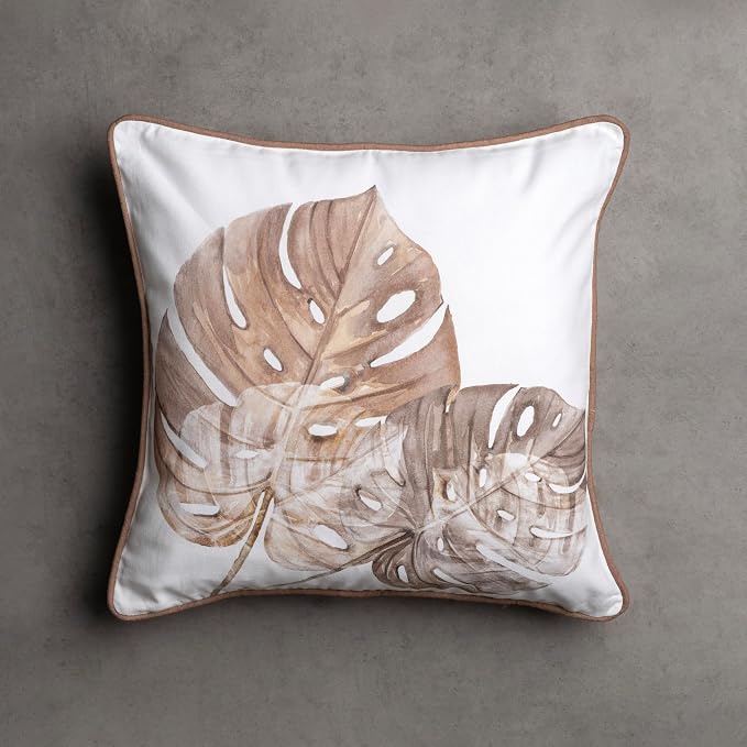Maison d' Hermine Throw Pillow Covers 100% Cotton (20" x 20" - Pack of 1)