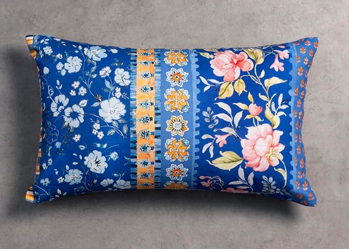 Maison d' Hermine Throw Pillow Covers 100% Cotton (12" x 20" - Pack of 1)