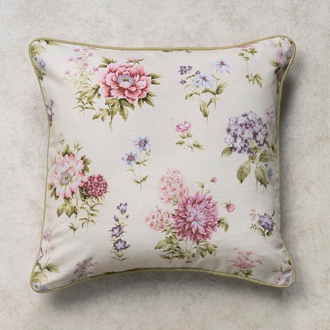 Maison d' Hermine Throw Pillow Covers 100% Cotton (18" x 18" - Pack of 1)