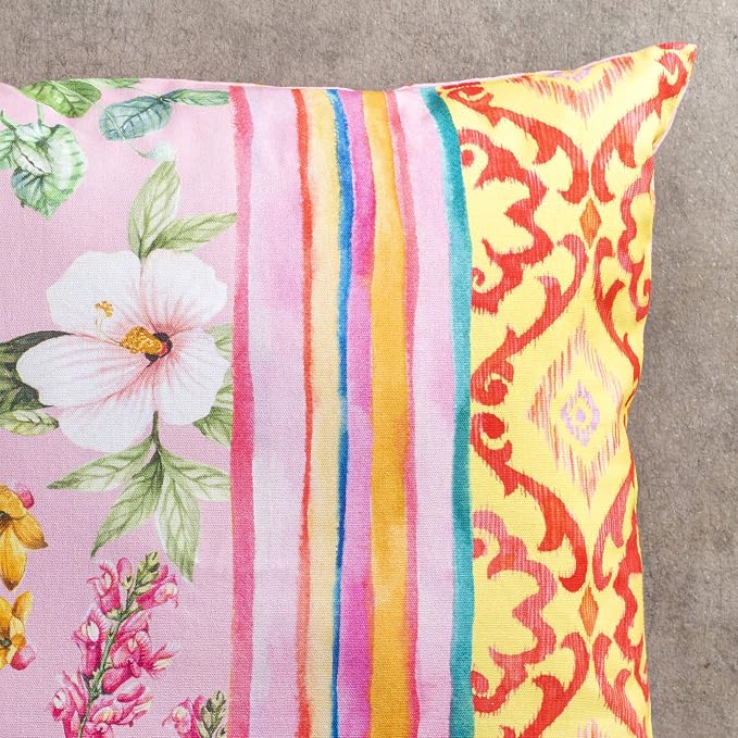 Maison d' Hermine Throw Pillow Covers 100% Cotton (20" x 20" - Pack of 1)