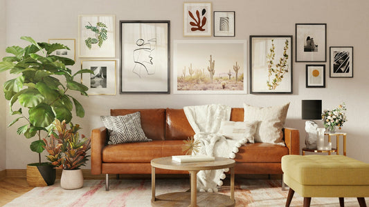 How to Hang Wall Art: Heights, Spacing, and Sizing (2026)