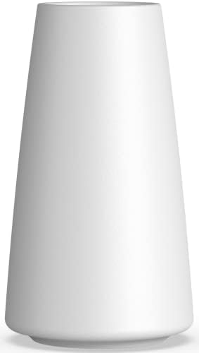 Premium Quality Large Ceramic Vase - 9 Inch Flower Vase for Home, Farmhouse, Modern, Bohemian Decor