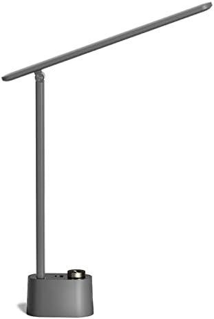 Honeywell HWT-H01 LED Desk Lamp, Foldable & Stepless Dimmable, Gray