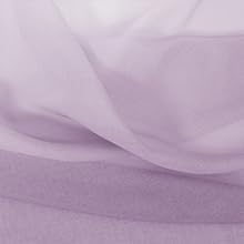 DWCN Ombre Sheer Curtains - 84 inches Long Faux Linen Gradient Semi Voile Curtains for Bedroom and Living Room, Set of 2 Grommet Top Window Curtain Panels, 42 x 84 Inches Long, Lavender
