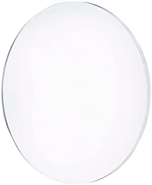 Clear Acrylic Round Blank 11" Plexiglass DIY Project Piece .118 Inch Thick Tile for Replacing Broken Glass in Picture Frames by Marketing Holders