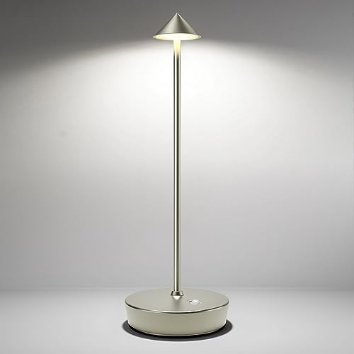 Cordless Table Lamps Rechargeable 6000mAh Battery Operated LED Desk Lamp