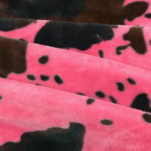 GEULAY Twin Size Blanket for Bed Couch, Extra Large Hot Pink Twin Fleece Blanket for Women College Girls Camping Travel Essentials, Cute Pink Home Roome Graduations Decor 60x80 inches