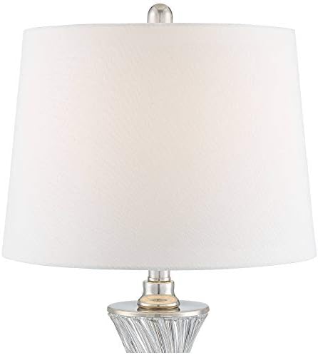 Copeland 25 1/2" High Table Lamp USB Set of 2 Silver Chrome Glass Modern