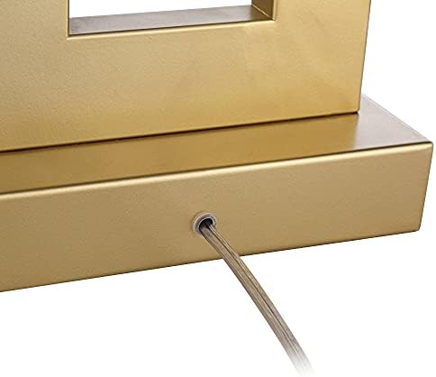 Marshall 30" Large Table Lamp Gold Modern Finish Open Rectangle Luxury