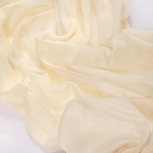 8 Pack Beige Cheesecloth Table Runner 10ft Boho Rustic Gauze Runner