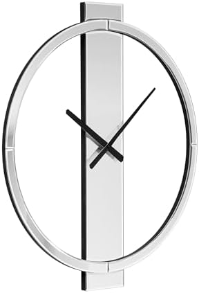 SHYFOY Wall Clock, 23" Decorative Large Clock for Living Room Decor