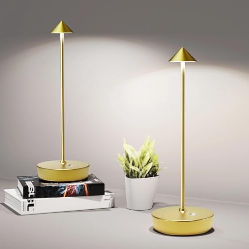 Cordless Table Lamps Rechargeable 6000mAh Battery Operated LED Desk Lamp