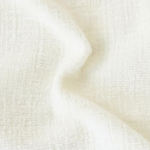 CaliTime Decorative Couch Throw Pillow Covers 22 X 22 Inches Cream