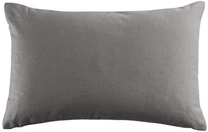 JWH Sheeps Throw Pillow Cover, Gray White, 14x21 Inch