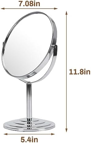 1X 3X Magnifying Makeup Mirror Vanity Mirror for Tabletop