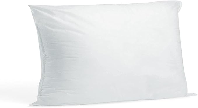 Hometex Throw Pillow Insert (Not Made in China) 20" x 26" Polyester Filled Standard Cover (Single Pack)