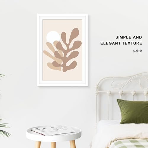 Picrit 13x19 Picture Frame Set of 12, Modern Gallery Wall Frames, White