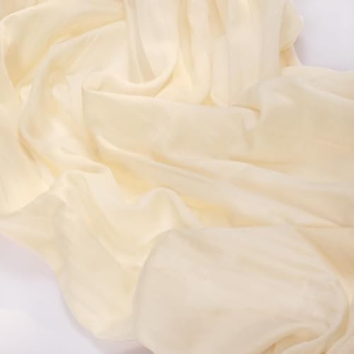 Beige Cheese Cloth Table Runner 10ft Sheer Rustic Gauze Table Decor