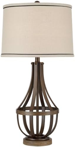 Louanne 29" Tall Table Lamp Open Oil-Rubbed Bronze Brown Farmhouse Rustic