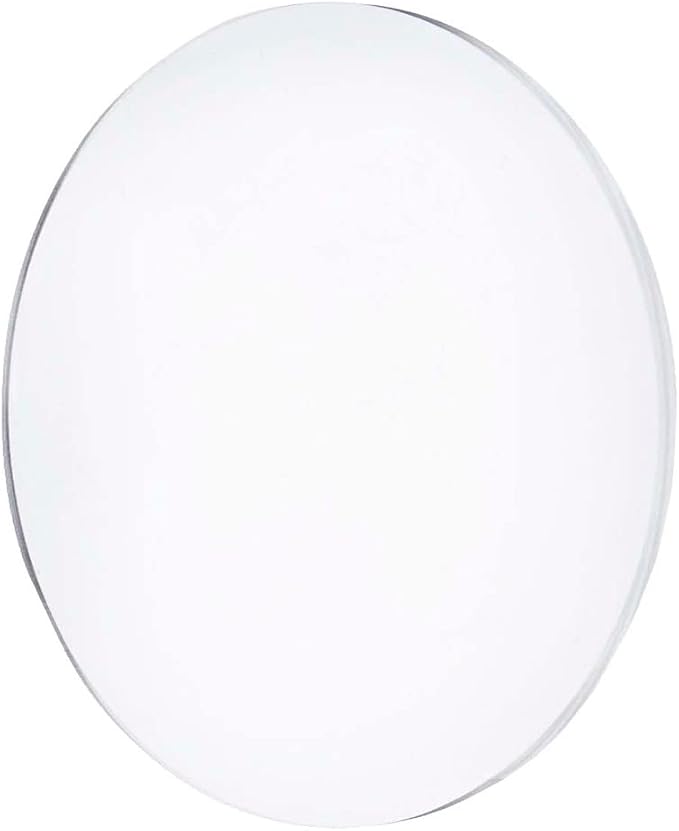 Marketing Holders Clear Acrylic Round 20" DIY Blank 1/8" Thick See Through Tile for Window Glass Replacement in RVs Motorhomes and Boats