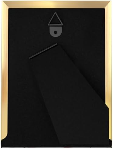 eletecpro 2.5x3.5 Enamel Picture Frame with Real Glass Cover, Green, 2-Pack