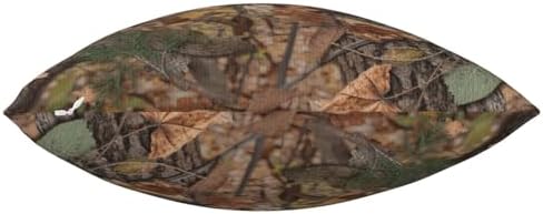 Forest Camouflage Plush Throw Pillow Cover